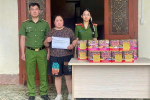 Vận chuyển trái phép hơn 36kg pháo nổ, 1 đối tượng bị bắt giữ