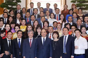 Thủ tướng tiếp Hội Phát triển hợp tác kinh tế Việt Nam-ASEAN