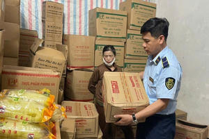 Lai Châu phát hiện 720kg mì chính không có nguồn gốc, xuất xứ