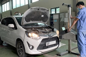 Ô tô dính ‘phạt nguội’ vẫn được đăng kiểm tạm với thời hạn 15 ngày