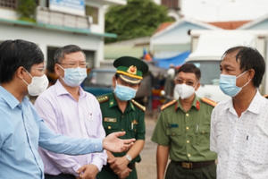 Sẽ tạm dừng hoạt động Cảng cá Phan Thiết nếu phát sinh thêm ca nhiễm