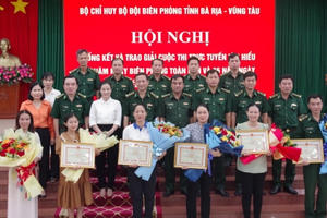 Trao giải Cuộc thi tìm hiểu về Biên phòng Việt Nam