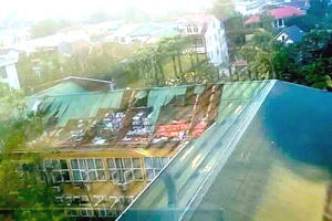 Nhiều cơ sở Y tế tại Nghệ An thiệt hại nặng do bão số 5