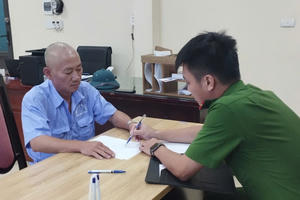 Tạm giữ hình sự đối với lái xe buýt gây tai nạn giao thông làm 2 người tử vong