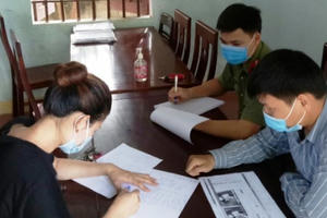 Nghệ An: Bị phạt vì nửa đêm tung tin có người nhiễm Covid-19