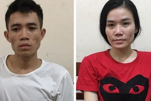 Đôi nam nữ Quế Phong về xuôi cùng 1kg “hàng trắng”