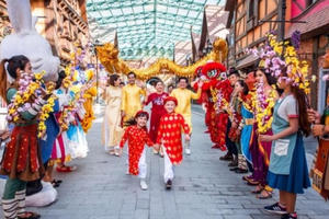 Mang không khí sắc xuân đến thành phố mang tên Bác bằng Lễ hội Tết Việt 2024