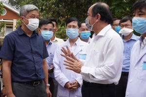 Thứ trưởng Nguyễn Trường Sơn: Bệnh viện Dã chiến Củ Chi cần thiết, quan trọng và hoạt động rất hiệu quả