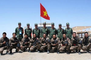Quân nhân Việt Nam tỏa sáng trên đấu trường quân sự quốc tế Quân nhân Việt Nam tỏa sáng trên đấu trường quân sự quốc tế