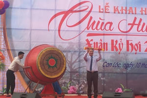 Hà Tĩnh: Tưng bừng khai hội chùa Hương Tích 2019 Hà Tĩnh: Tưng bừng khai hội chùa Hương Tích 2019