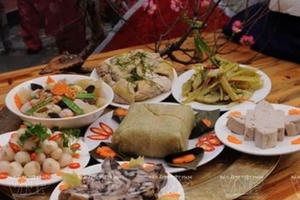 Những món ăn được lựa chọn sử dụng trong những ngày đầu năm