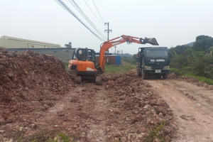 Hải Phòng: Cần xử lý nghiêm việc khai thác vận chuyển nhiều m3 đất nông nghiệp tại xã Lưu Kiếm