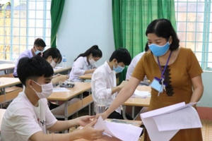 Bắc Giang ra thông báo điều chỉnh địa điểm thi tốt nghiệp THPT trên địa bàn