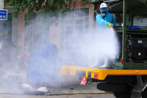 Đà Nẵng tiến hành hành khử trùng và xử lý môi trường nhiều khu vực