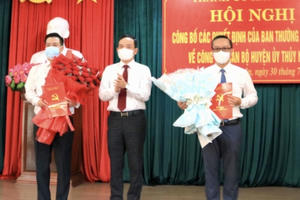 Hải Phòng: Giám đốc Sở Nông nghiệp và Phát triển nông thôn giữ chức vụ Bí thư Huyện uỷ Thuỷ Nguyên