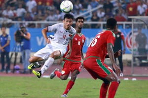 U23 Việt Nam 1-0 Oman: Thầy Park hài lòng về Tiến Dũng