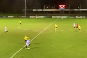 [Clip]: Chiêm ngưỡng đường kiến tạo tuyệt đẹp của Văn Hậu dành cho đồng đội