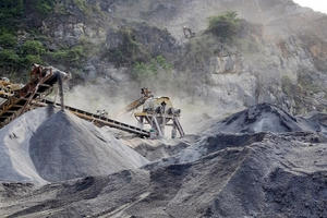 Vi phạm trong hoạt động khai thác khoáng sản, một doanh nghiệp ở Thanh Hóa bị phạt hơn 1 tỷ đồng