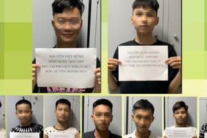 Bắt giữ nhóm thanh, thiếu niên gây rối  trật tự công cộng và cướp tài sản