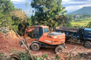 Hà Tĩnh: Lợi dụng tôn tạo di tích văn hóa để khai thác đất trái phép
