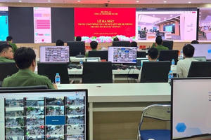 Hà Nội vận hành Trung tâm Thông tin chỉ huy kết nối hệ thống truyền tin, báo sự cố PCCC