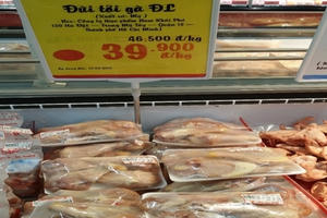 Giật mình gà "tây" rẻ gấp 4 lần gà ta Giật mình gà "tây" rẻ gấp 4 lần gà ta