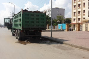 Thua "giặc xe tải", TTGT Nam Từ Liêm sẽ kiên quyết xử lý