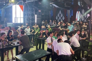 05 người dương tính với ma túy trong quán bar Face Clup tại Lào Cai