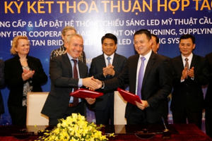 Sun Group tài trợ một số công trình chiếu sáng tại Hà Nội