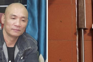 Hà Tĩnh: Hiên ngang "vác song đao" tới hiện trường chống đối người thi hành công vụ