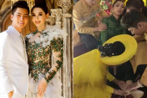 Lâm Khánh Chi bất ngờ ngất xỉu tại lễ cưới tập thể 10 cặp LGBT, chồng trẻ tiết lộ lý do