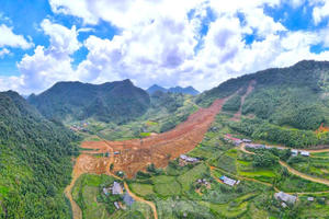 Cao Bằng tập trung ứng phó với mưa lớn gây sạt lở đất đá, lũ quét