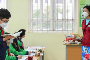 Một số việc cần lưu ý khi học sinh trở lại trường học trực tiếp