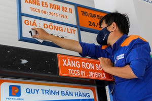 Giá xăng dầu có thể tăng nhẹ trong kỳ điều chỉnh mới