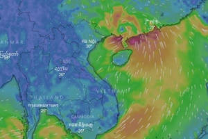Dự báo thời tiết ngày 17/9: Siêu bão Mangkhut đổ bộ đất liền, miền Bắc mưa trên diện rộng
