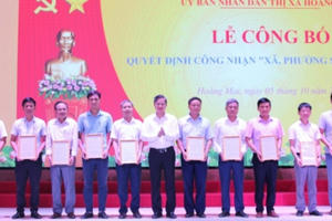 100% xã, phường trên địa bàn thị xã Hoàng Mai "sạch ma túy"