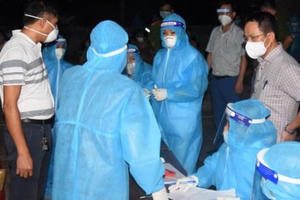 Nhiều trường hợp liên quan đến chợ đầu mối và chợ Quang Trung ở TP Vinh dương tính với SARS-CoV-2