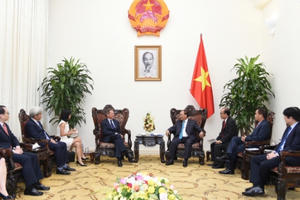 Thủ tướng Nguyễn Xuân Phúc tiếp chủ tịch tập đoàn Hoa Kỳ