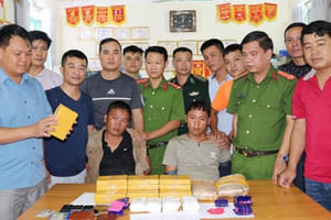 Triệt phá đường dây ma túy lớn, thu giữ 20 bánh heroin, 12.000 viên ma túy tổng hợp