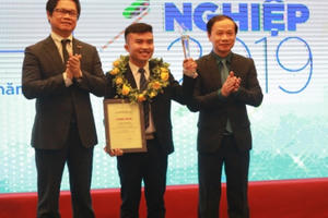 Dự án  “ iNut platform –kết nối vạn vật cho doanh nghiệp” giành ngôi vô địch tại Festival Khởi nghiệp 2019.