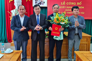 Sở Giao thông Vận tải Lâm Đồng có tân Giám đốc sở