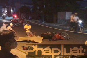 Bình Dương: Nghi va chạm giữa 2 xe máy, 1 người tử vong