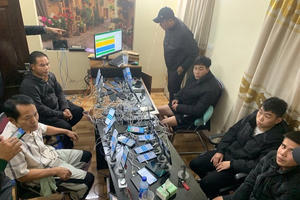 Triệt phá đường dây tổ chức đánh bạc giao dịch nghìn tỷ trên mạng ở Hà Nội