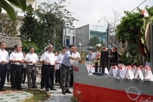 Dựng mô hình tàu HQ-604, tưởng niệm 64 liệt sĩ hy sinh bảo vệ đảo Gạc Ma