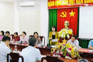 Đại biểu Hội đồng Nhân dân tỉnh Đồng Nai thảo luận tổ cụm 3 trước kỳ họp thứ 12