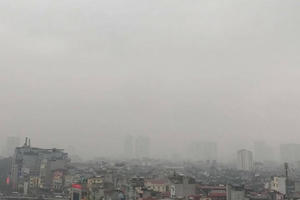 Năm điểm ghi nhận không khí Hà Nội 'rất xấu'