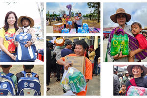 Number 1 cùng các đối tác lan tỏa yêu thương đến Tây Nguyên: Cùng người dân vùng khó khăn tại Gia Lai nở nụ cười “tỏa nắng”