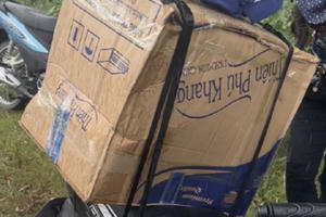 Tạm giữ 3 đối tượng mua bán, tàng trữ trái phép số lượng lớn pháo nổ