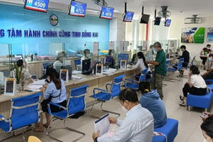 Đồng Nai: Khẩn trương hoàn thiện mục tiêu cải cách hành chính