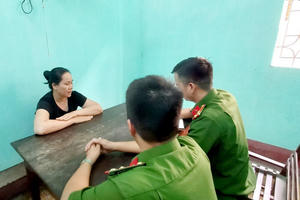 Nam Định: Bắt “nữ quái” trộm cắp tài sản tại chợ đầu mối Mỹ Tho